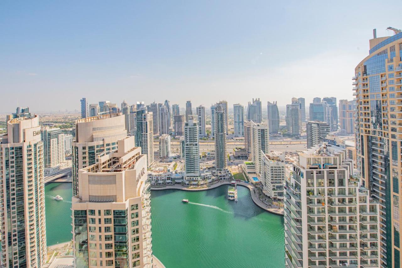 Nasma Luxury Stays- Majestic Marina Views, Lavish 4Br Getaway In Jbr Dubai Exterior foto
